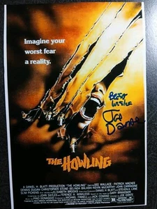 JOE DANTE Hand Signed Autograph 4X6 Photo = DIRECTOR GREMLINS & THE HOWLING - Picture 1 of 4