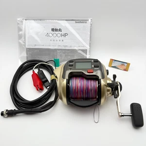 Shimano Dendou-maru 4000HP Electric Saltwater Fishing Reel Big Game Deep w/Cable - Picture 1 of 10