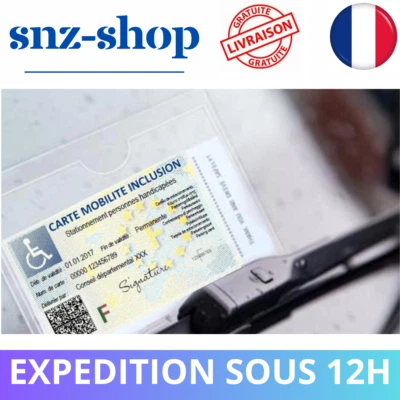 Mobility Card Holder Disability Inclusion Adhesive Parking Case - Image 1 of 4