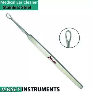 Beaden® Medical Ear Care Cleaners Loops Ear Wax Removal Steel Earpick Curettes - Picture 1 of 4