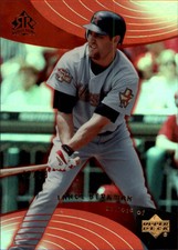 2005 Reflections Red Houston Astros Baseball Card #58 Lance Berkman /99