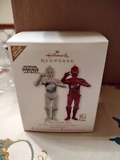 HALLMARK ORNAMENT STAR WARS 2010 K-3PO AND R-3PO COMIC CON EXCLUSIVE 370 of 1000