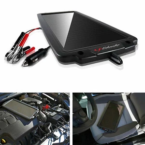 Battery Maintainer Solar Charger 12V Tender Car Trickle Motorcycle Boats Trucks - Picture 1 of 12