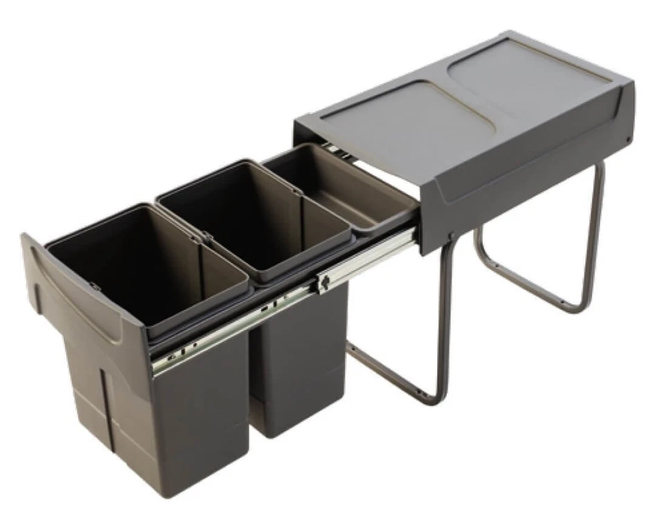 Häfele Abfallsammler Einbau Abfalleimer ausziehbar Müll-Auszug Schrank 300 mm - Bild 1 von 4