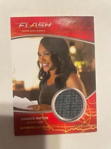 2017 Cryptozoic The Flash temporada 2 Candice Patton como Iris West Wardrobes #38/99 - Imagen 1 de 2