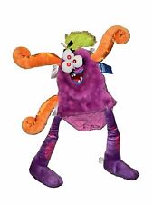 Disney Store Pixar Monsters University Assembly Purple Squid Plush Puppet NWT