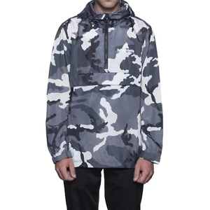 HUF PEAK ANORAK JACKET WHITE CAMO - Picture 1 of 1