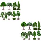 8pcs Exquisite Premium Lasting Fake Tree Microlandscape Layout DIY