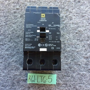 SQUARE D EJB34100 100 AMP BOLT-ON CIRCUIT BREAKER 3 POLE (Same Day Shipping) - Picture 1 of 13
