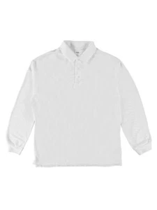 French Toast Adult Unisex L/S Pique Polo (Adult Sizes S - XL) - Picture 1 of 3