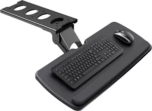 HUANUO Keyboard Tray Under Desk, 360 Adjustable Ergonomic Sliding 25" W x 9.8" D - Picture 1 of 7