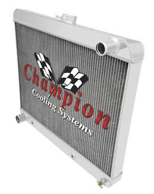 2 Row Racing Champion Radiator for 1963 1964 1965 Buick Riviera V8 Engine - Imagem 1 de 4
