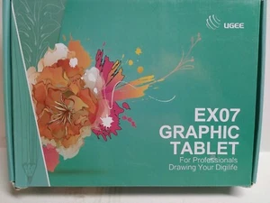 UGEE EX07 Drawing Graphics Table Untested missing charging cable - Picture 1 of 3