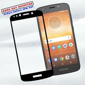 Heavy-Duty Tempered Glass Screen Protector for Motorola Moto E5 Cruise XT1921-2 - Picture 1 of 1