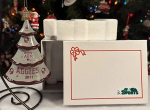 Danbury Mint 2011 TEXAS A&M AGGIES Christmas TREE Ornament: NCAA - Picture 1 of 13