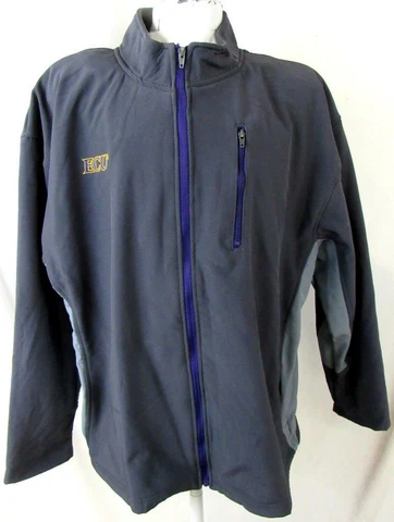 East Carolina Pirates Men 2XL Embroidered Full Zip Soft Shell Jacket NCAA 43 Cover