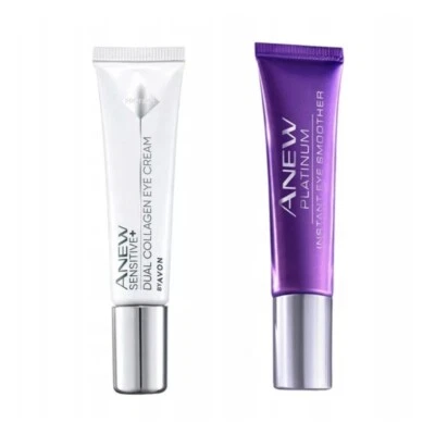 AVON ANEW Sensitive+Avon Anew Platinum Anti-wrinkle eye cream 2x0.5fl.oz - Image 1 of 2