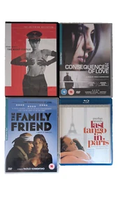 Lot of 4 Italian Movies The Night Porter The Family Friend Last Tango in Paris + - Picture 1 of 6
