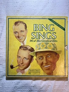 Bing Sings, 96 of His Greatest Hits, Reader's Digest , 8 Records - Picture 1 of 13