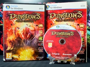 Dungeons Gold Edition Retro PC Game With Slip Case by Realmforge [Tested] - Picture 1 of 3