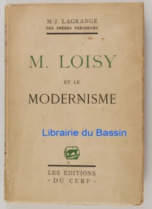 M. Loisy et le modernisme A propos des "mémoires" M.-J. Lagrange 1932 - Imagen 1 de 7