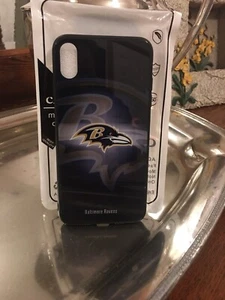 NFL BALTIMORE RAVENS PHONE CASE FOR iPHONE XS NIB - Picture 1 of 6