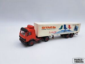 Wiking MB SK Box semitrailer „Sitag Liberty“ Advertising model 1:87 /WI895