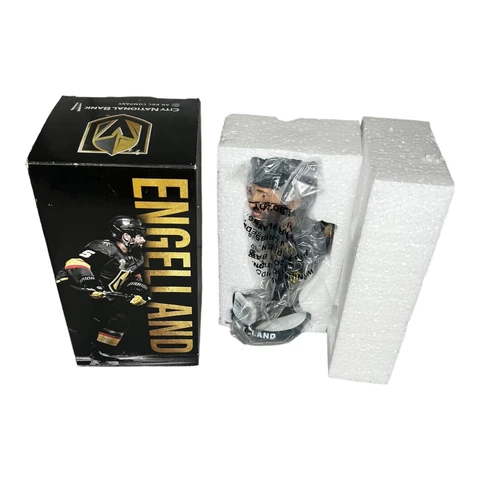 NIB Vegas Golden Knights Bobble Head Deryk Engelland #5 NHL Hockey SGA New Cover
