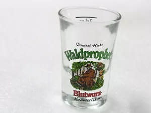 Original Hieke Waldprophet Blutwurz Krauterlikor Shot Glass - Picture 1 of 4