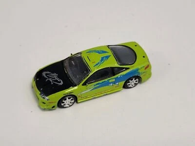 RACING CHAMPIONS THE FAST AND THE FURIOUS BRIAN'S 1995 MITSUBISHI ECLIPSE FLAWS - Image 1 of 4