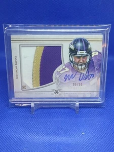 2014-15 Topps Definitive Rookie Patch Auto Maxx Williams /50 Baltimore Ravens - Picture 1 of 1