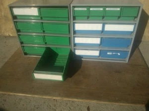 TRESTON - SMALL PARTS - STORAGE DRAWS - MADE IN FINLAND - VERY GOOD QUALITY - Picture 1 of 11