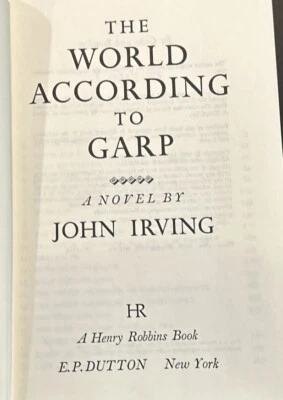 John Irving ~ The World According to Garp, E - Image 1 of 2