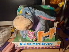 Ask me more eeyore plush in pack Winnie the Pooh Fisher price 