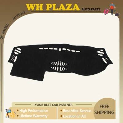 Fits Land Rover Freelander 2 2007-16 RHD Durable Black Dashboard Cover Dash Mat - image 1 of 4