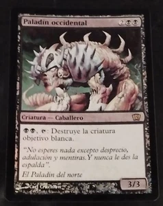 MTG FOIL WESTERN PALADIN / PALADÍN OCCIDENTAL - 8ª EDITION - SPANISH EXCELLENT - Imagen 1 de 2