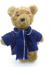 Vntg. Welly Bear Gang "Sherlock" Bear Laura Grant Toy Handmade Made in Scotland