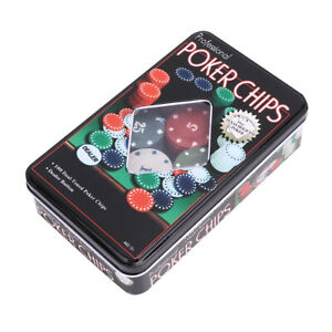 100pcs / Box Poker Chips Professional Family Educational Digital Chips Poker GIP
