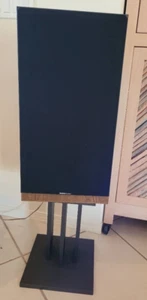 VINTAGE BOSTON ACOUSTICS A120 SPEAKERS - With wooden stands! - NICE very Clean! - Picture 1 of 4