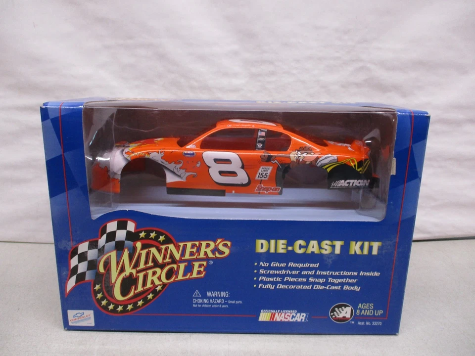 Dale Earnhardt Jr #8 RARE 2002 Winner's Circle Looney Tunes Die Cast Kit