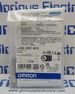 E2E-X2D1-M1G   Omron Make  - Qty 1pc - Picture 1 of 4