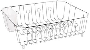 Rubbermaid Large Chrome Dish Drainer Rack 6032-AR-CHROM – New - Picture 1 of 1