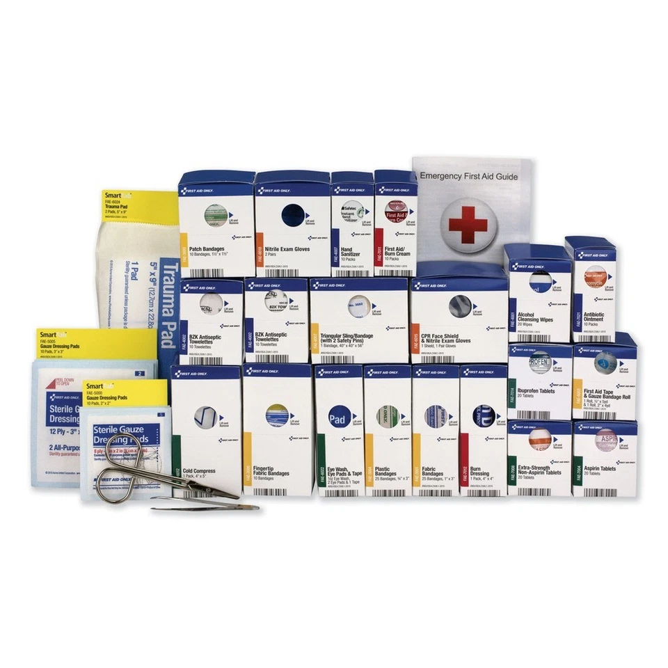 First Aid Only 90613 50 Person ANSI Class A+ First Aid Kit Refill (1-KT) New - Image 1 of 1