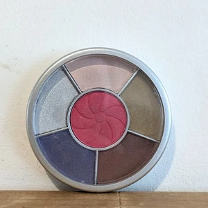 Mini Eye Shadow Palette 6 x Shades Multicolour Blue Green Pink uk - Picture 1 of 2