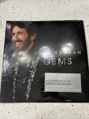 Josh Groban GEMS 20 Songs On 2 LPS NEW CLEAR VINYL RECORD - Image 1 of 4