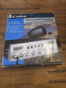 Cobra Sound Tracker 29 Ltd klasyczne radio cb z mikrofonem nowe 1997 - Zdjęcie 1 z 7