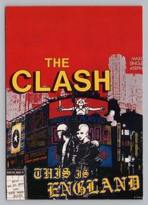 The Clash This Is England, Vintage Import Postcard 4x6 "Mini Poster" B10 - Picture 1 of 2