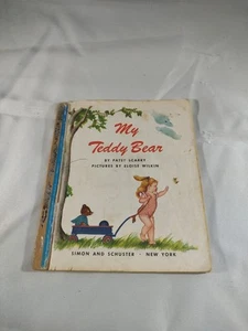 My Teddy BearLittle By Patsy Scarry a Golden Book Printed 1953 - Picture 1 of 8