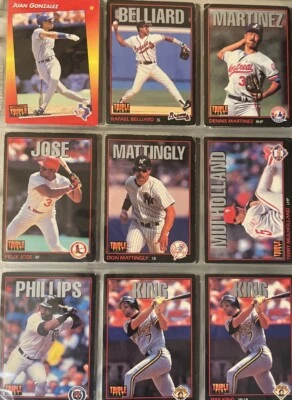 1992-93 Leaf Triple MLB Baseball Cards- You Pick - Image 1 of 2
