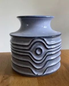 TOP op art Vase Cari Zalloni vintage Steuler Keramik fat lava 70s fohr 406/15 Ra - Bild 1 von 8